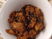 Gambar rendang daun singkong