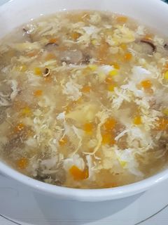 Foto resep Sup Ayam Jagung Kepiting