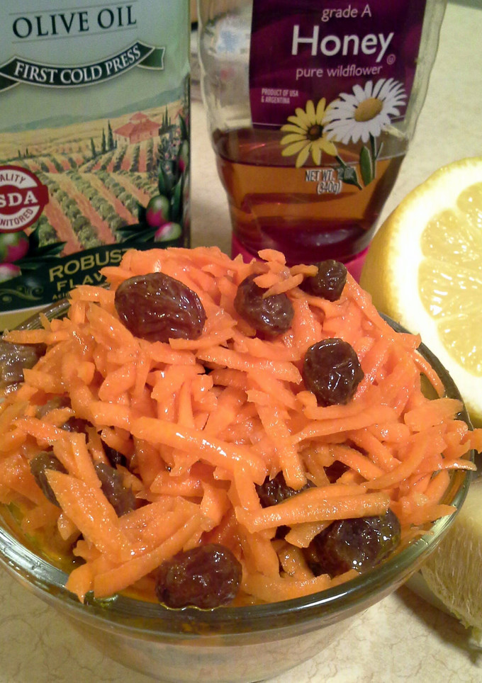 A picture of Carrot Salad.