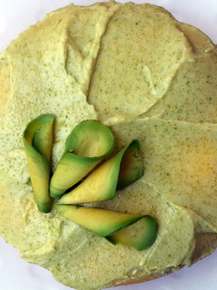 A picture of Honey Avocado Cream Cheese Frosting.