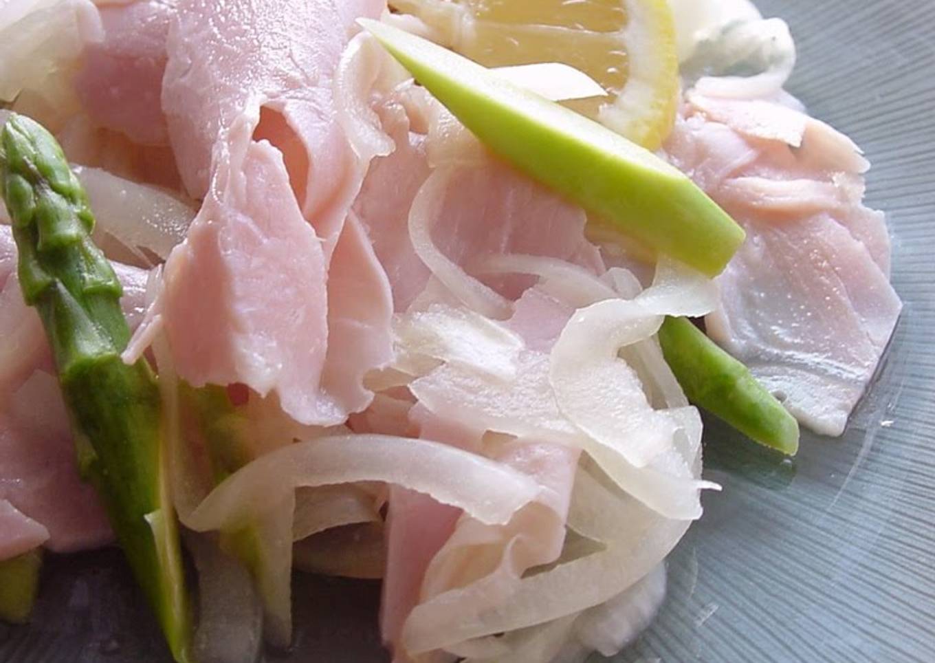 Cured Ham in Japanese-Style Marinade