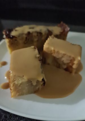 Una foto de Queque de manzana