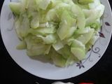 Bí non xào tỏi