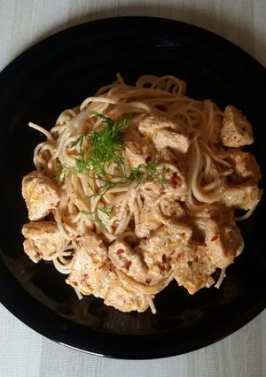 A picture of Chicken Lazone.