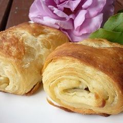 A picture of Hand-Kneaded Chocolate Danish.
