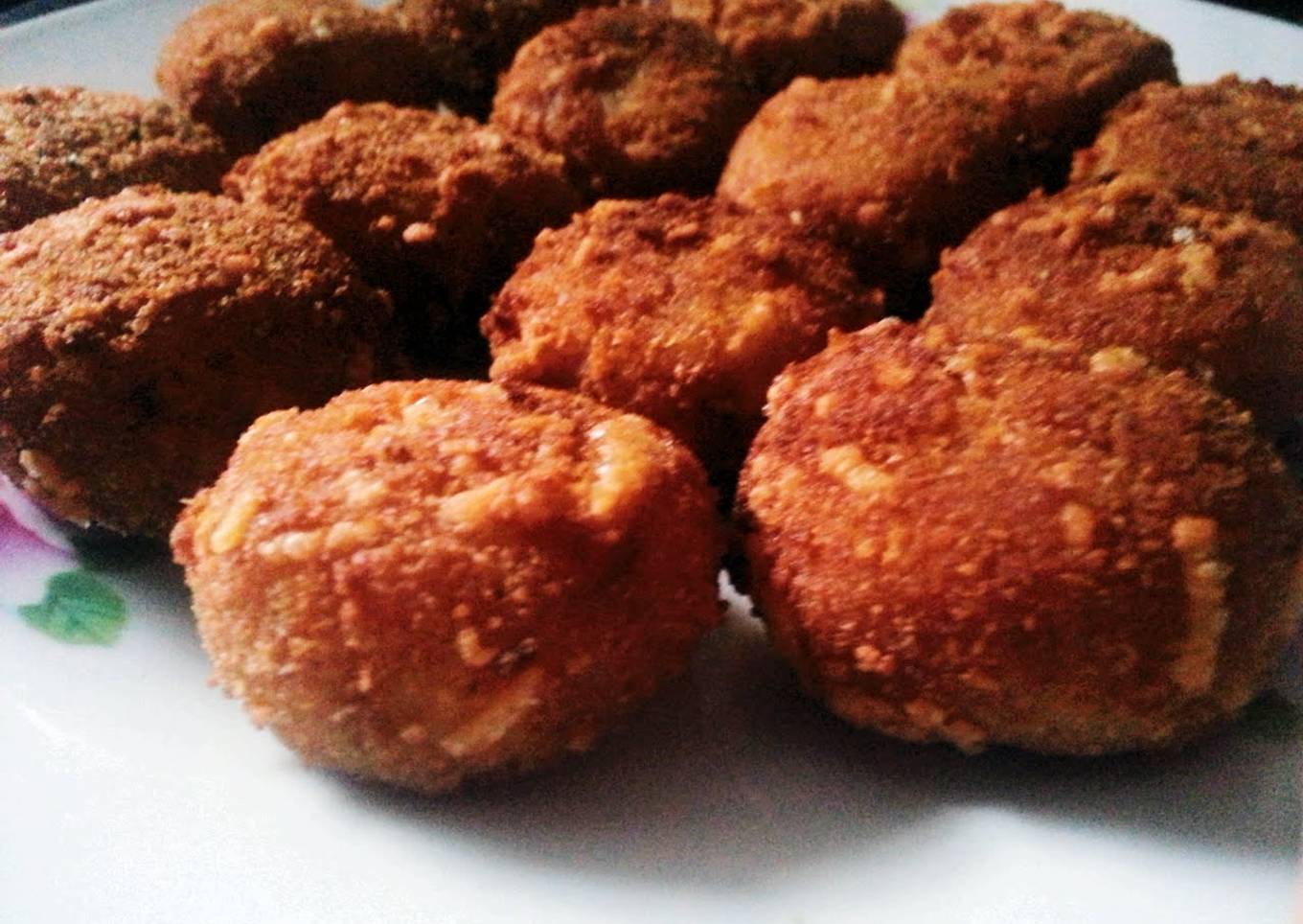 cheesy potato meatball