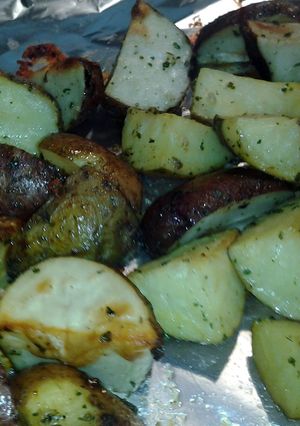 A picture of ranch potatoes.
