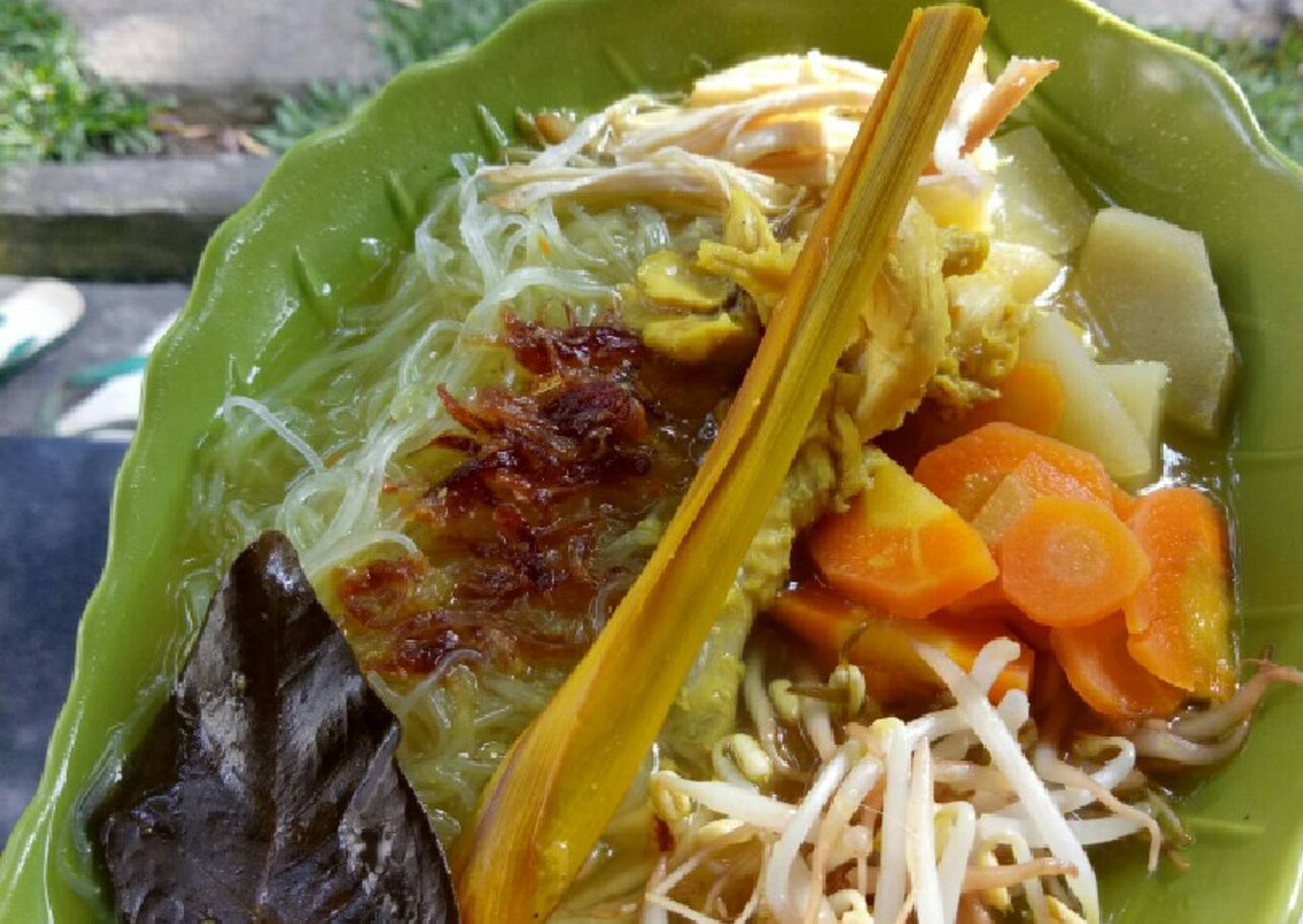 Soto ayam tanpa kol