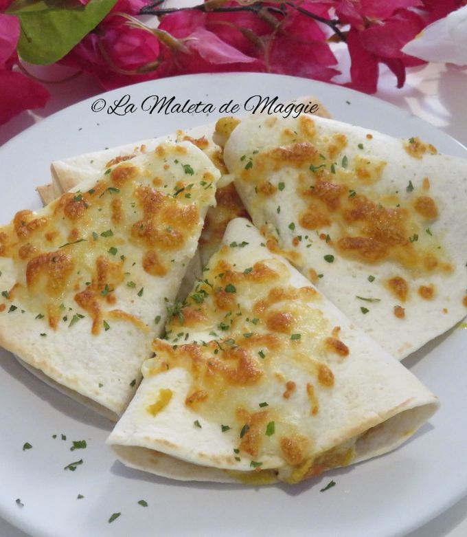 Foto principal de Triángulos de Pollo cremoso al curry