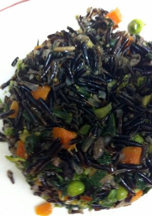 A picture of Vegetarian Wild Rice.