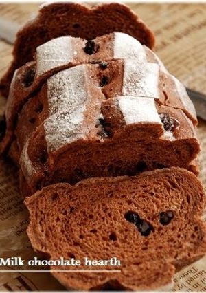 A picture of Milk Chocolate Hearth Bread.