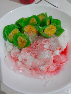 Foto resep Es Pisang Ijo
