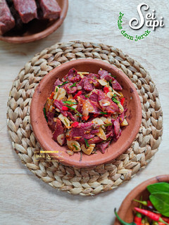 Foto resep Sei Sapi Pedas Daun Jeruk