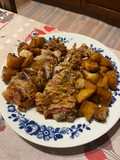 Filetto di maiale con le patate