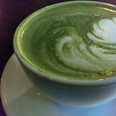 A picture of Green Tea Latte.