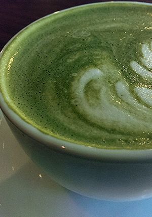 A picture of Green Tea Latte.