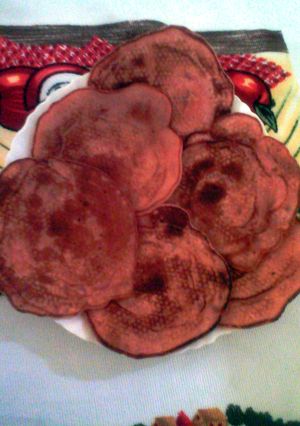 A picture of plam pancakes.