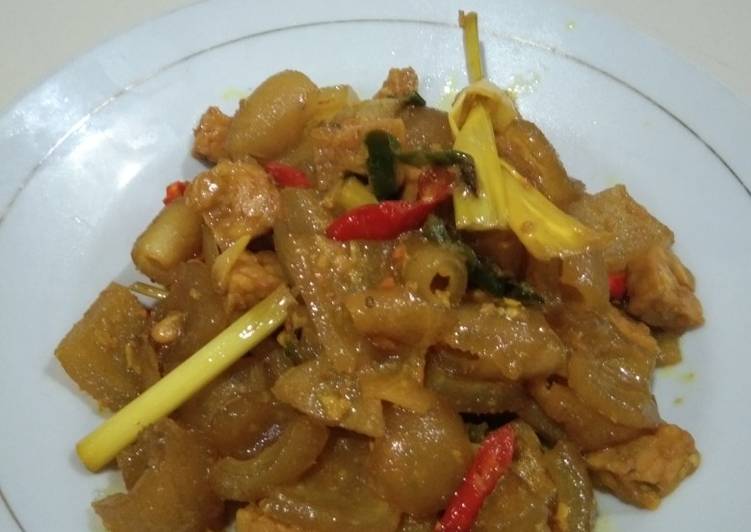 Recipe: Perfect Tumis Kikil bumbu kuning