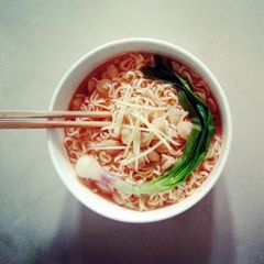 A picture of Soya #egg #noodle.