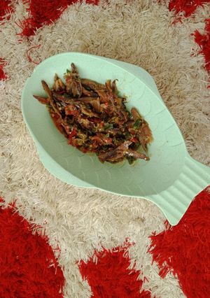 Foto resep Ikan asin sambal ijo