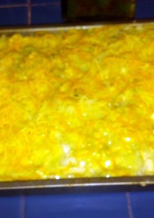 A picture of green chile chicken enchiladas.