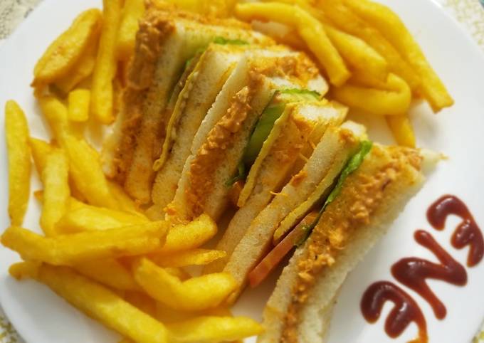 Recipe of Favorite Club sandwich