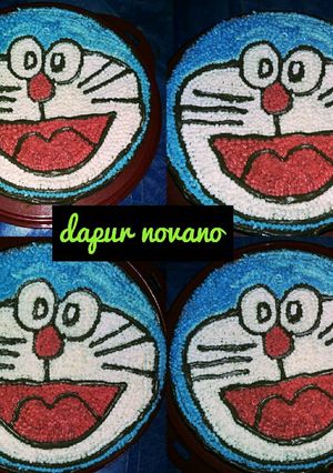 Foto resep Cheese cake doraemon