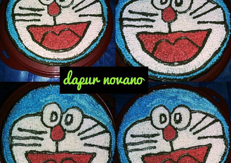 Resep Cheese cake doraemon Anti Gagal