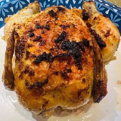 A picture of Thanksgiving Cornish Hens.
