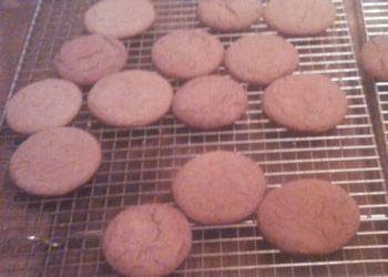 The New Way Serving Recipe Molasses Cookies Delicious