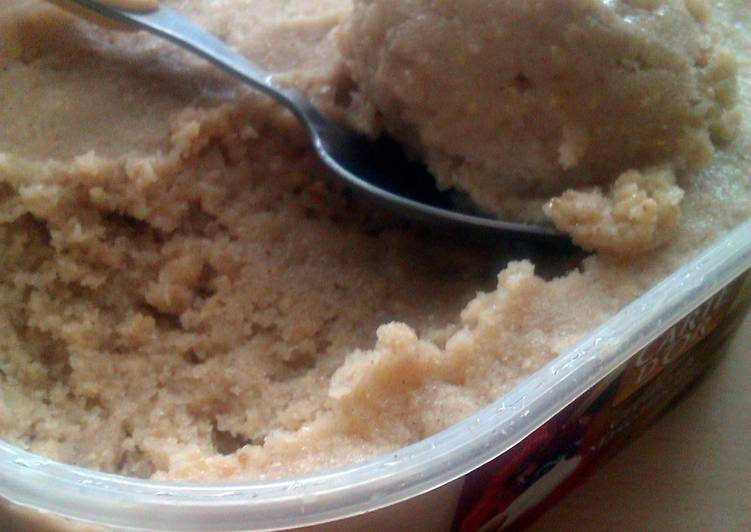 How to Make Super Quick Homemade Vickys Maple Oat Ice Cream, GF DF EF SF NF