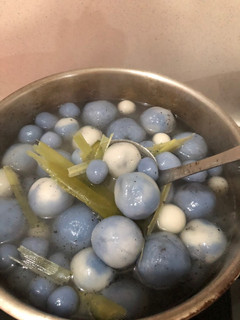 Foto resep Onde bunga telang (tang yuan)