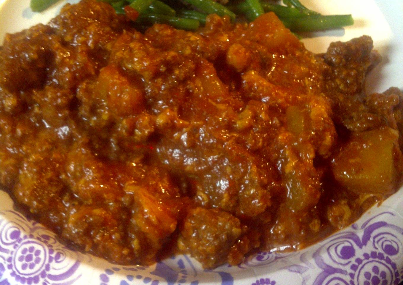 Chile with pineapple
