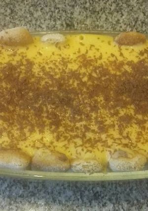 Una foto de Postre nevado