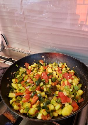 Una foto de Calabazas veganas