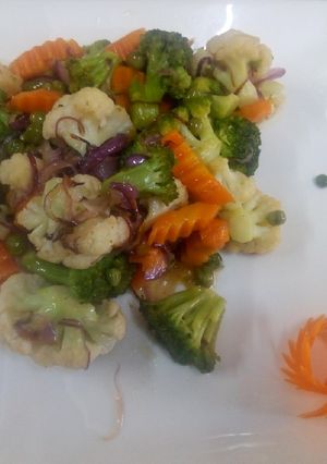 A picture of Stir fried.