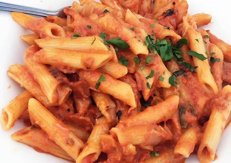 Recipe of Super Quick Homemade Penne alla Vodka