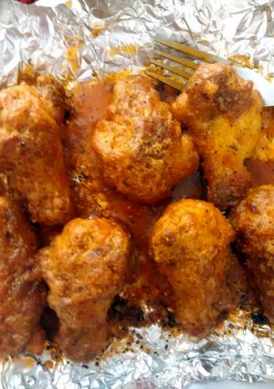 A picture of Lemon Pepper Hot Wings.