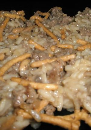 A picture of Chinese Hotdish.