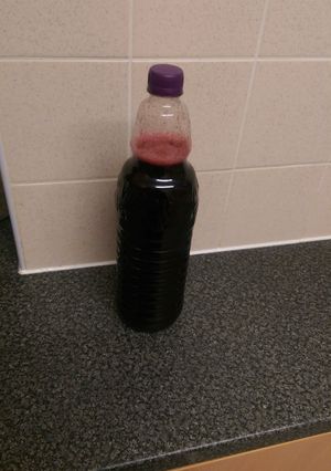 A picture of Sorrel or Hibiscus or Zobo Drink.