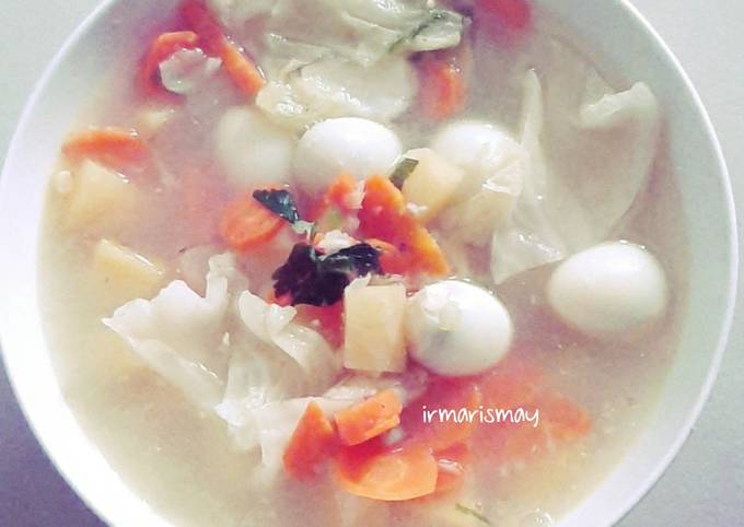 Resep 63 Sop Telur Puyuh Oleh Irma Rismayanti Cookpad