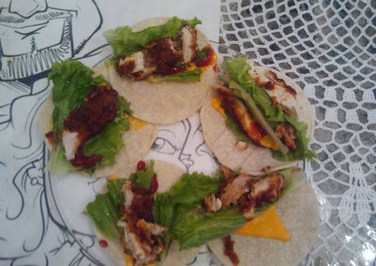 Homemade snack wrap