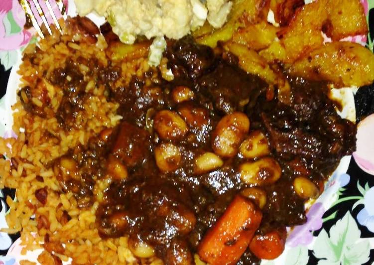 Recipe of Favorite Jammin&#39; Jamaican Oxtails