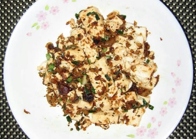 LG TOFU WITH MIX DRIED SEAFOOD