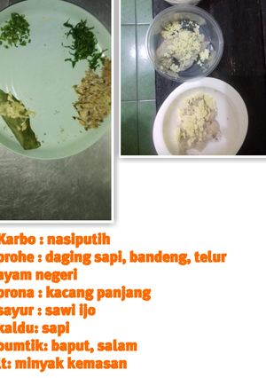 Foto resep Mpasi homemade 7bulan 7hari