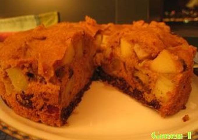 How to Make Quick Macrobiotic Sweet Potato and Apple Cake