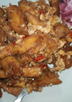 A picture of Sweet potato poridge.