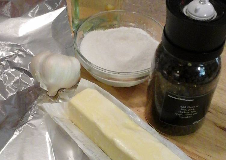 Recipe of Super Quick Homemade Homemade Garlic Butter