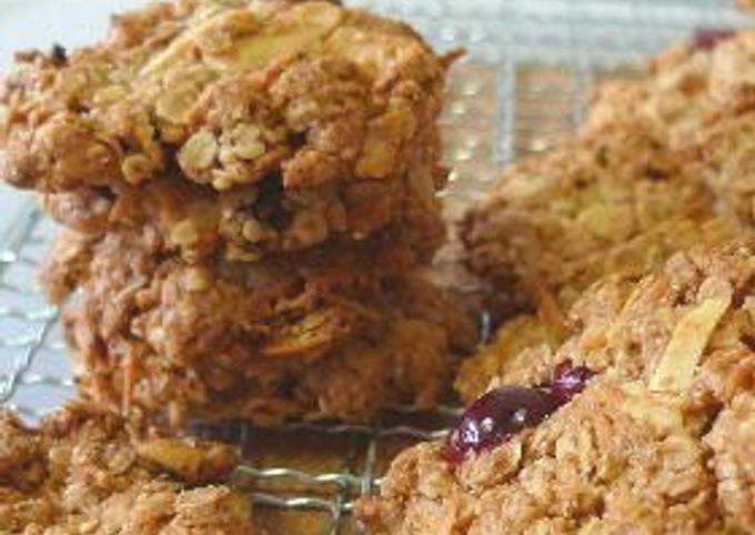 Recipe of Quick Macrobiotic Oatmeal Cookies Crunchy