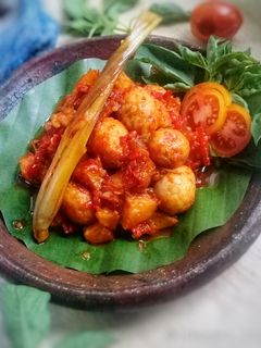 Foto resep 12. Balado telur puyuh dan kentang #SelasaBisa